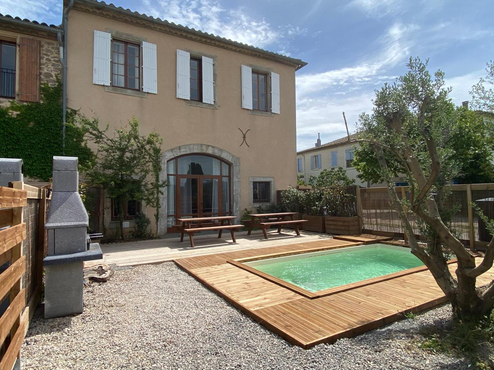 Maison, Canal Du Midi Piscine Homps  Eksteriør bilde